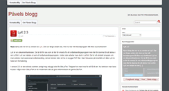 Desktop Screenshot of pavel.frimix.se